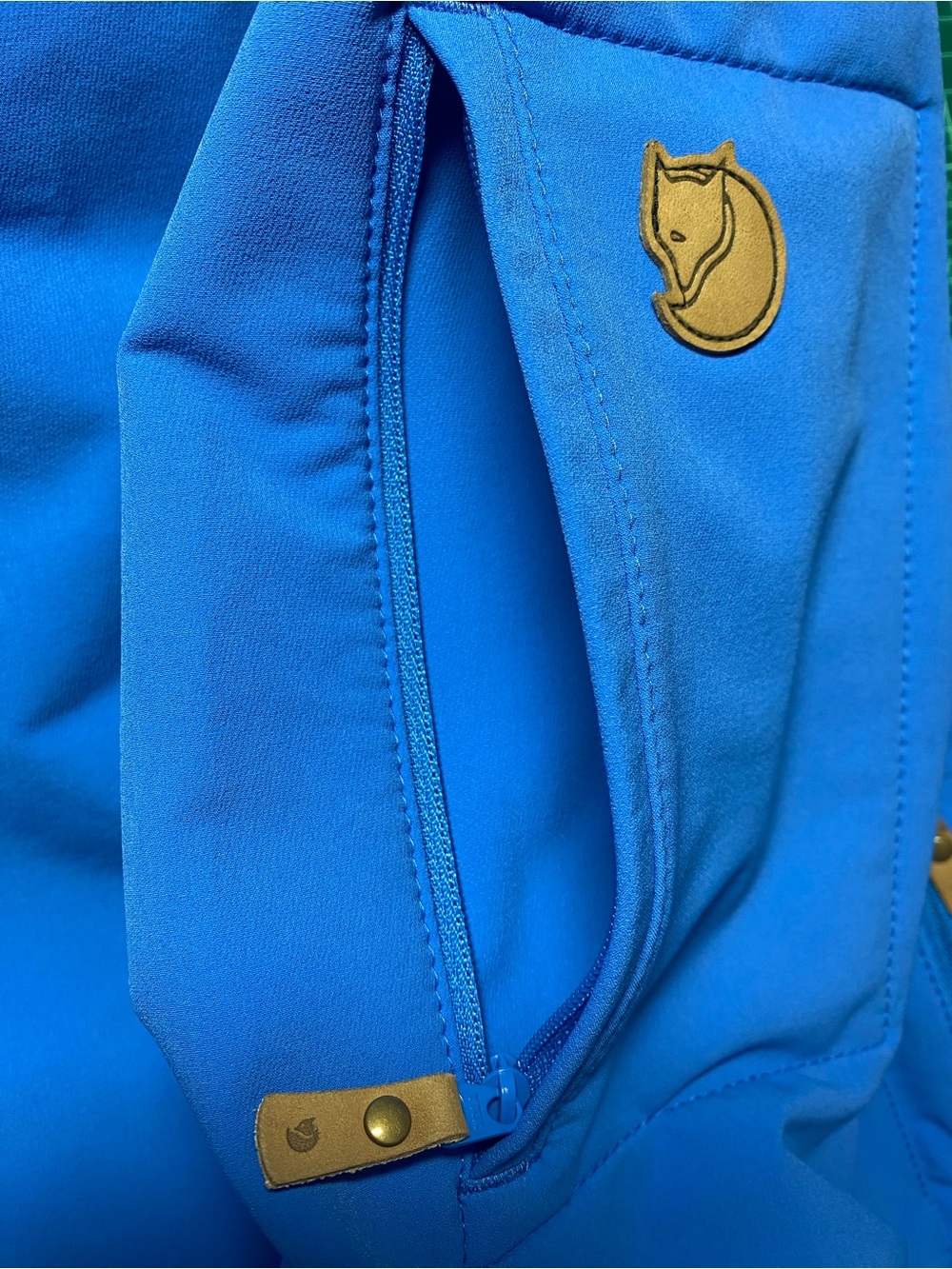Men’s size L Fjallraven - Blue Hooded Waterproof Jacket - Picture 10 of 10